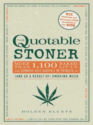 cover image of The Quotable Stoner